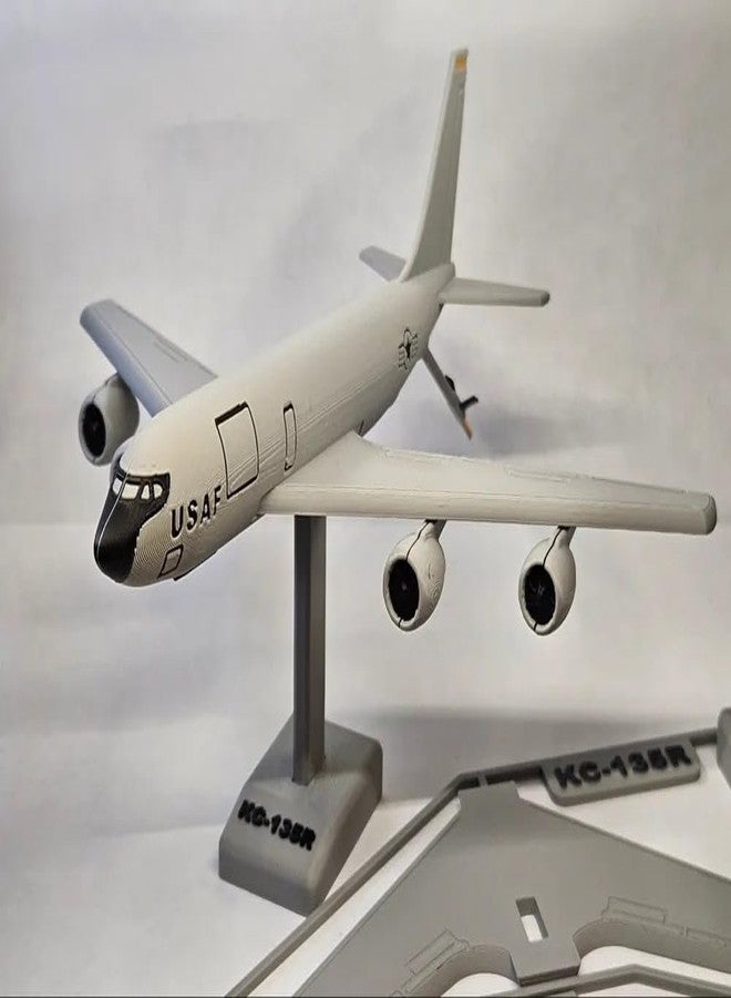 Beoals USAF Military Aircraft Display Model, Diecast Scale Replica, Grey - Image 5